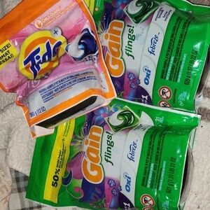 Tide and Gain Laundry Detergent Pods